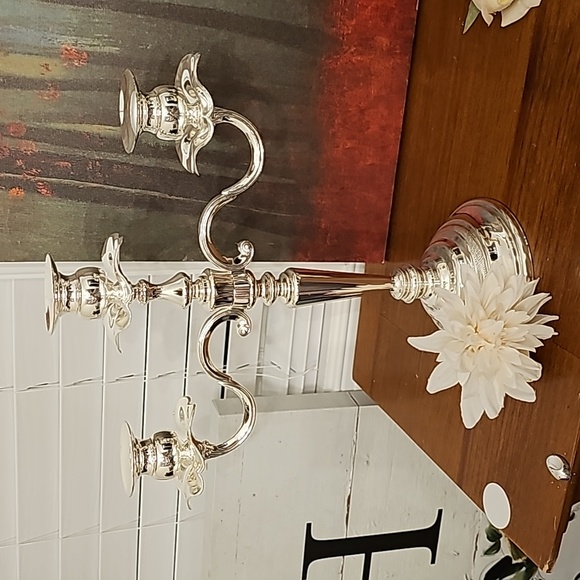 Silver Candelabra - Picture 3 of 3